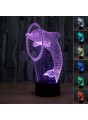 Lampe 3D LED Dauphin