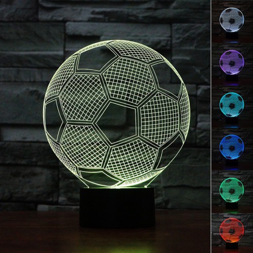 Lampe 3D LED Ballon de Foot