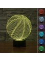 Lampe 3D LED Ballon de Basket