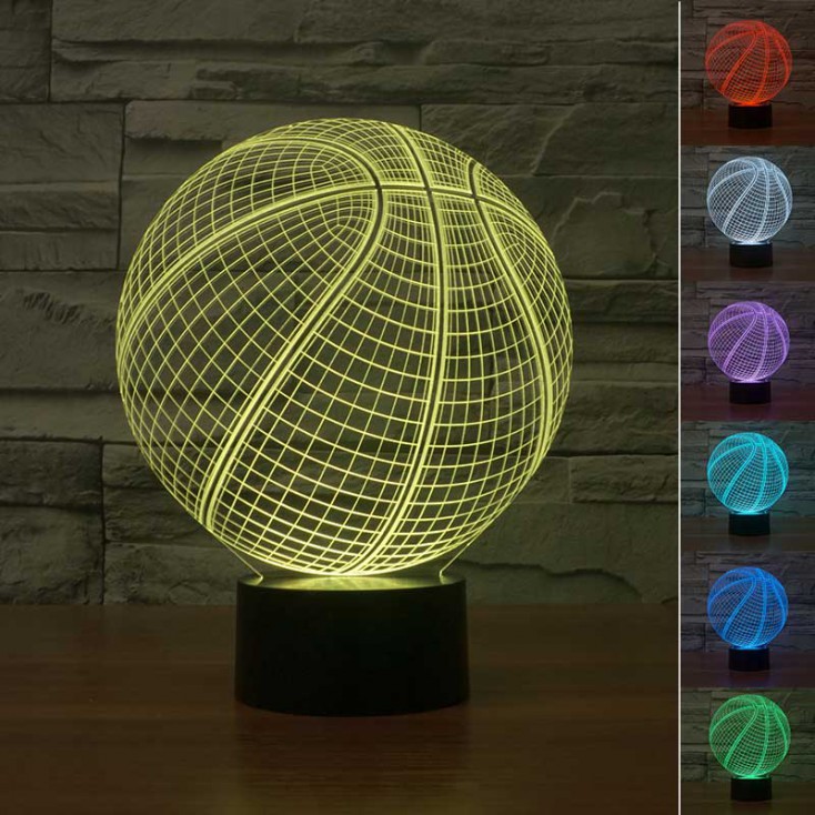 Lampe 3D LED Ballon de Foot - TechnoBoutique
