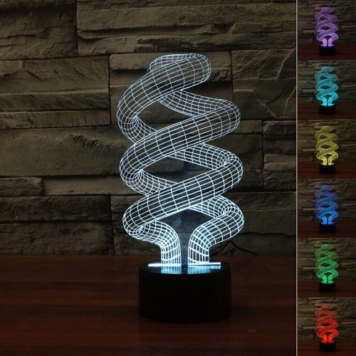 Lampe 3D LED Abstrait 3