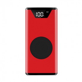 Batterie Externe Sans Fil Rouge