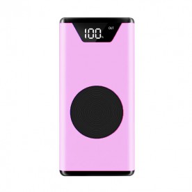 Batterie Externe Sans Fil Rose