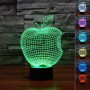 Lampe 3D LED Pomme