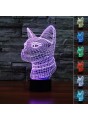 Lampe 3D LED Chat