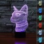 Lampe 3D LED Chat