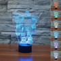 Lampe 3D LED Robot