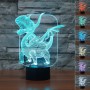 Lampe 3D LED Dragon