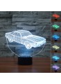 Lampe 3D LED Voiture Vintage