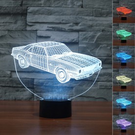 Lampe 3D LED Voiture