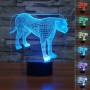 Lampe 3D LED Leopard